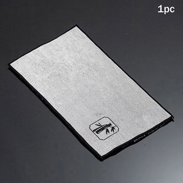 serviette thé gris moderne imprimé ondulé absorption d'eau tissu épais cuisine table basse accessoire