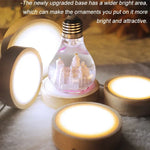 bases lampe led bois moderne plateau lumineux interrupteur câble usb décoration chambre noel