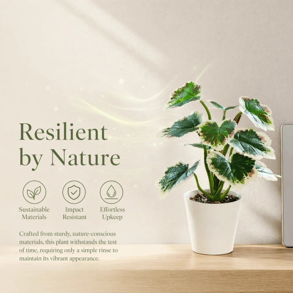 plante artificielle verte feuilles ovales moderne décoration intérieure pot branches naturelles