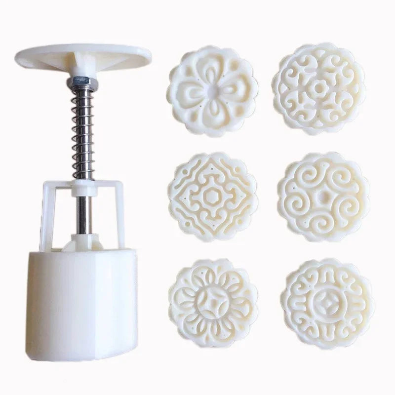 moule biscuits blanc moderne motifs floraux pièces respectueux environnement opaques
