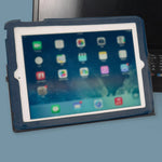 support mural rangement écran ordinateur portable tablette smartphone enceinte fleurs salon