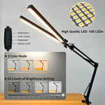 lampe moderne articulée clip noir câble alimentation interrupteur contemporaine économie énergie 360 rotation