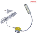 lampe flexible réglable industrielle 360 gris blanc moderne interrupteur câble électrique