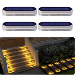éclairage solaire escaliers terrasse 30 led blanc bleu ip68 adhésifextérieur moderne auto allumage 60249lm