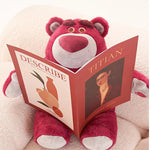 peluche lotso disney toy story rose blanche enfant ado film tv mignon moelleux polyester
