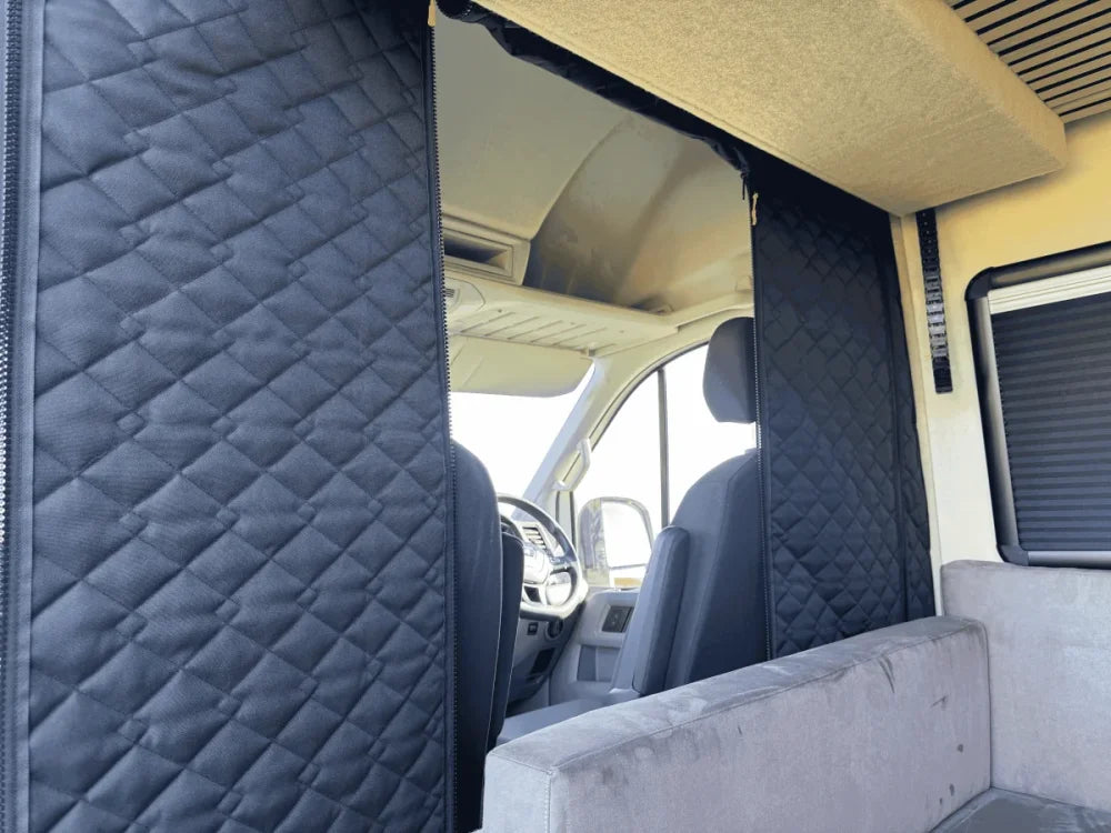 rideau porte piqueté opaque moderne clips noir 195cm 190cm sac rangement