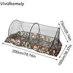 tente lit camouflage portable anti moustiques extérieure campement unisexe polyester moderne