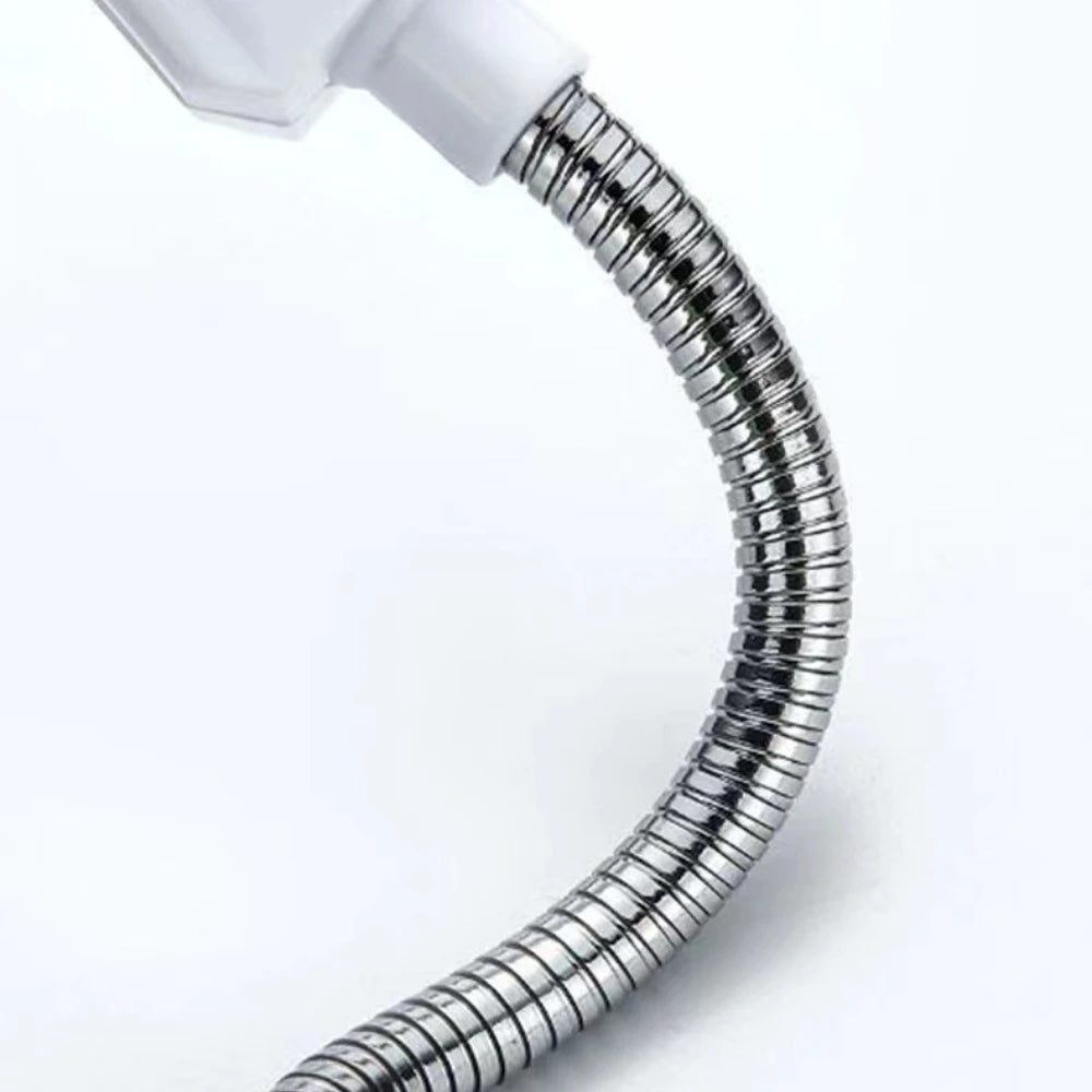 support lampe E27 flexible blanc moderne interrupteur prise us eu adaptable ledéconomieénergie
