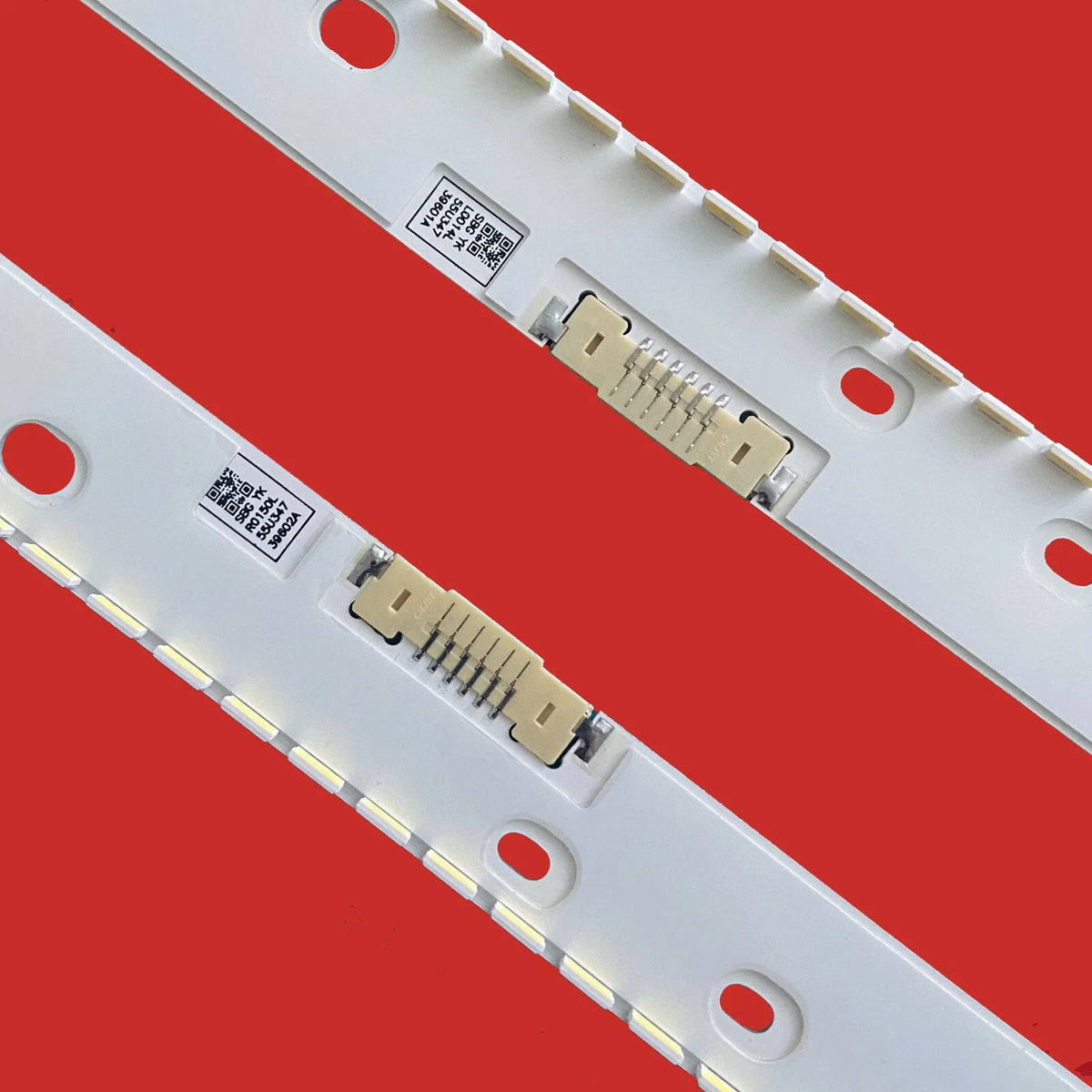 bande led rétro éclairage blanc connecteurs 66 leds 600mm moderne