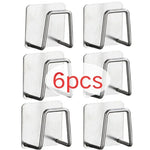 porte savons porte couverts porte sponges acier inoxydable adhésif double face moderne pratique transparent