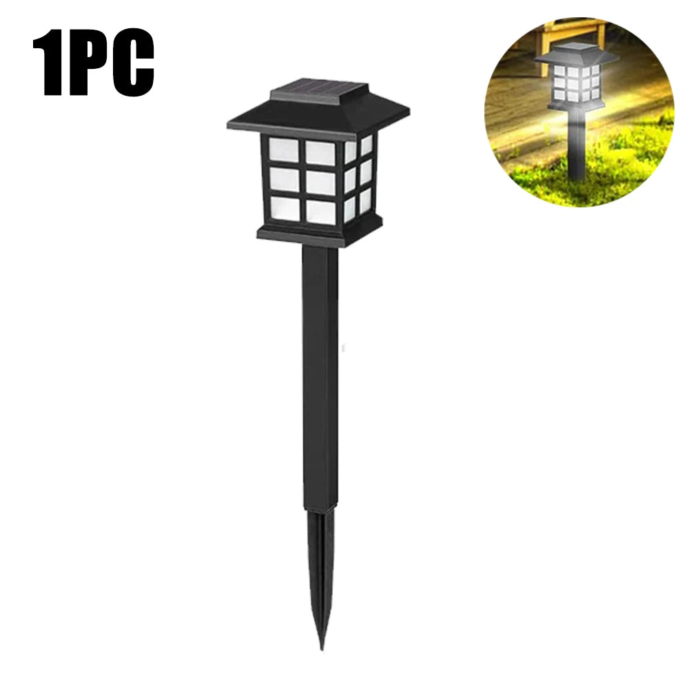 lumière solaire led moderne noire carré blanc ip65 extérieure jardin patio allée urgence