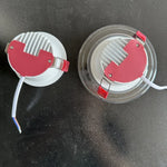 spots led violet jaune blanc bleu transparent moderne 3000k 6000k clips câble électrique