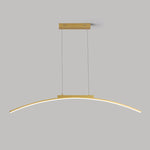 lampe suspendue or noir moderne minimaliste réglable hauteur éclairage salon chambre led