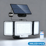 lampe solaire détecteur mouvement 400 led noir violet moderne extérieur contemporain