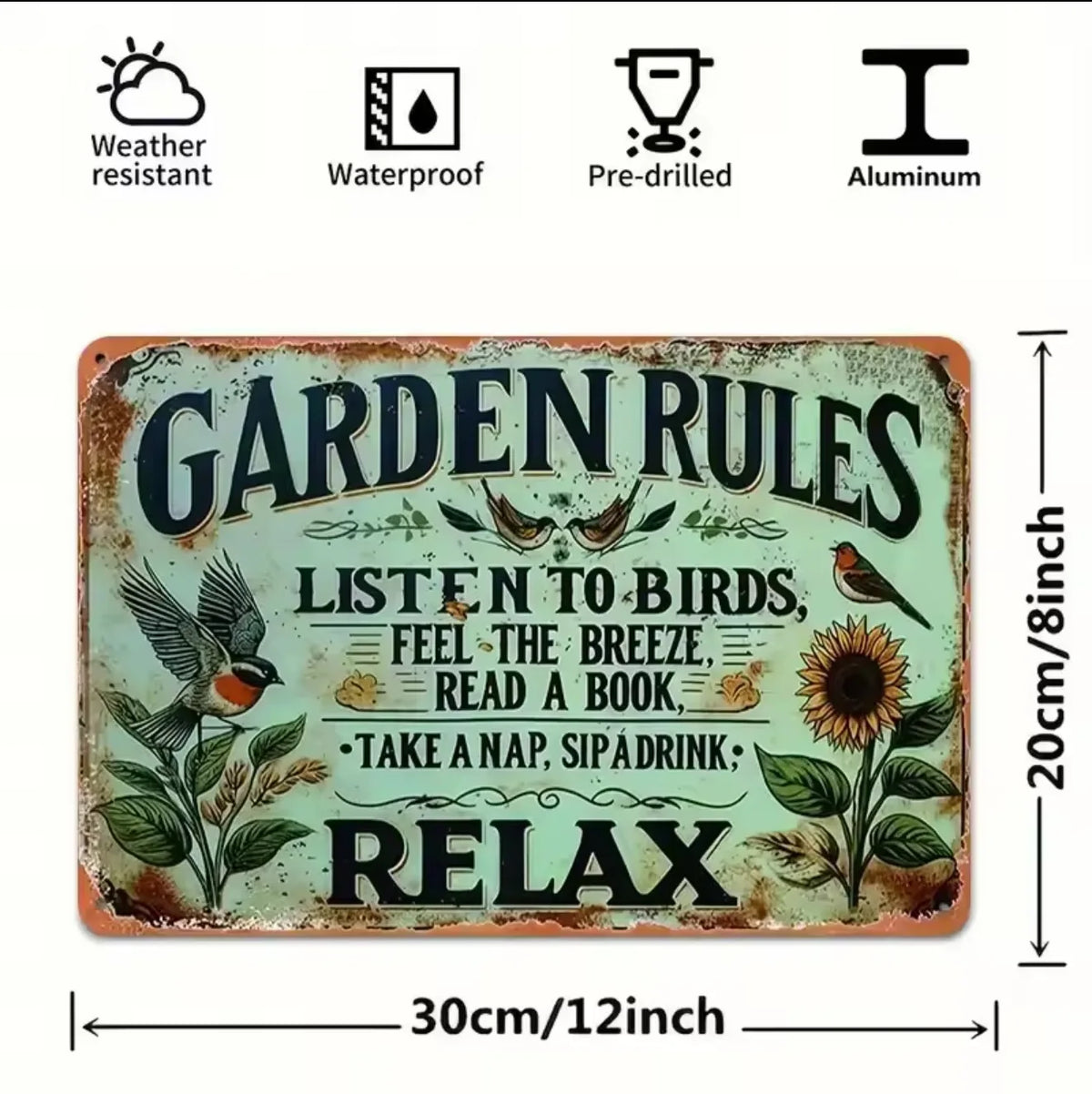panneau decoratif vintage rustique motifs floraux oiseaux fleurs couleur verte fixations prerealisées deco murale
