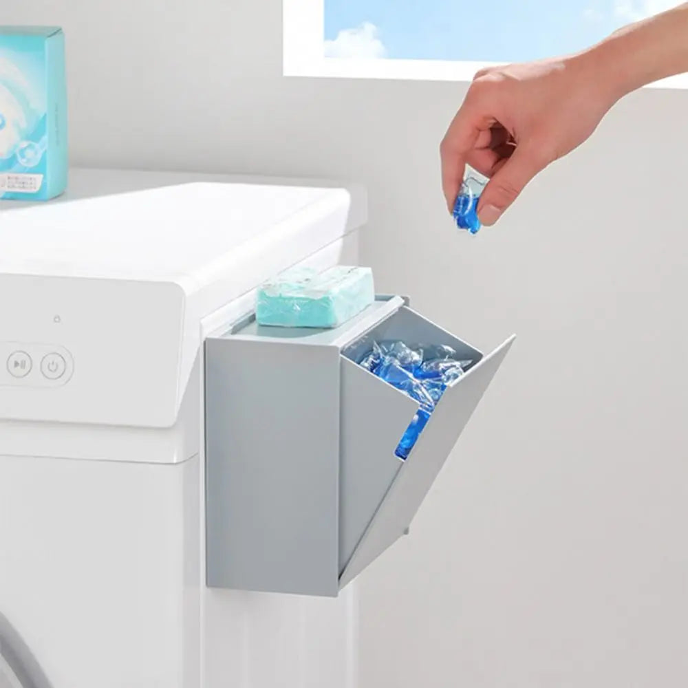 organisateur mural moderne blanc rangement adhésif sans perçage boîte bain réutilisable plat minimaliste grande