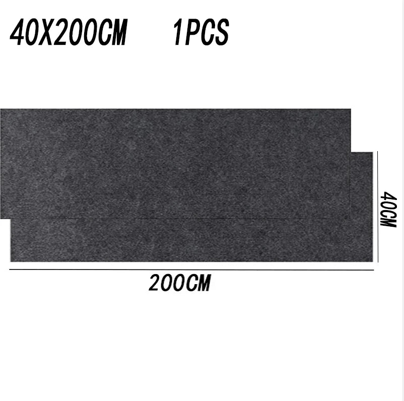 tapis chat adhésif gris moderne tissu anti dérapant protection meuble scratch single layer clothe