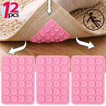adhésifs antidérapants ventouses rose tapis moquette sol salle bain utilitaires amovibles lavables