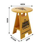table basse moderne jaune rouge graphismes lettres forme abstraite contemporaine original ludique