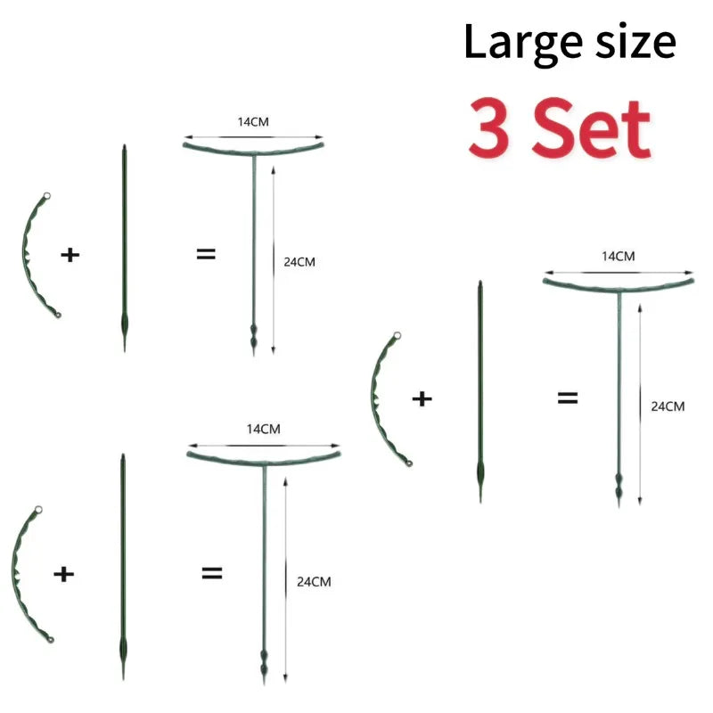 Support plante vert foncé rond moderne ajustable facile fleur intérieur