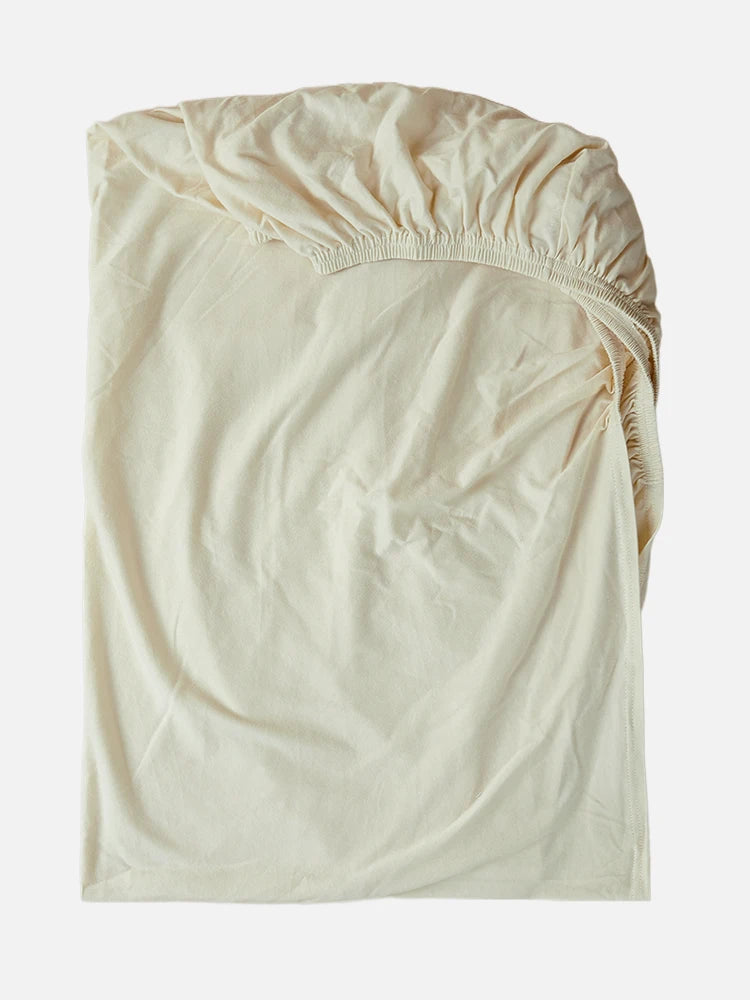 jupe lit bébé crème rose clair gris uni moderne élastique coton quatre saisons