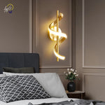 appliques murales modernes or blanc cuivre luxueux éclairage chambre entrée étude