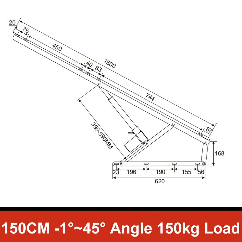 support charge électrique pliable blanc moderne moteur électrique lisses opaques lit