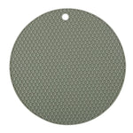 tapis silicone nid d'abeille rond carré antidérapant bleu rose gris vert moderne cuisine