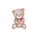décoration fête bébé ours peluche 36 pouces 24 pouces 18 pouces rubans mignon classiqueOpaque