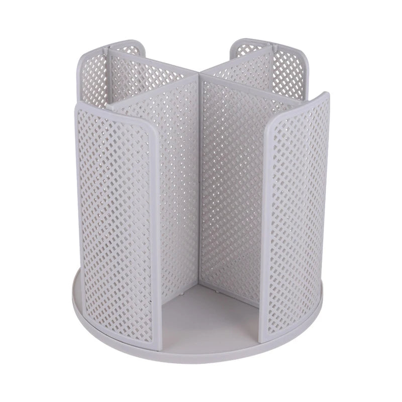 support rotatif tasses jetables blanc noir maille fine moderne opacité multifonctionnel cuisine