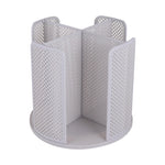 support rotatif tasses jetables blanc noir maille fine moderne opacité multifonctionnel cuisine
