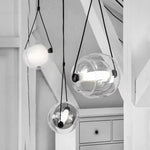 Suspension en verre coloré pour décoration chambre