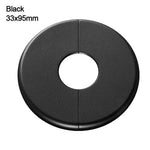 cache tap adhésif noir abs moderne 10x50mm 17x60mm 22x80mm 26x85mm 33x95mm
