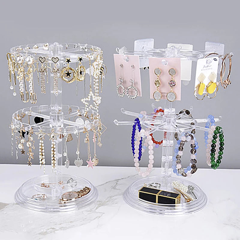 Support de rangement de bijoux avec design moderne et élégant