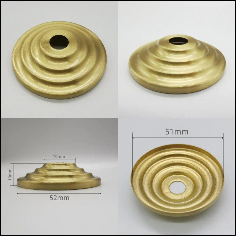 support suspension lampe moderne doré rayonnant concentrique différents disponibles qualité cuivre