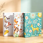 album photo moderne illustrations animales photos familiales blanc vert bleu
