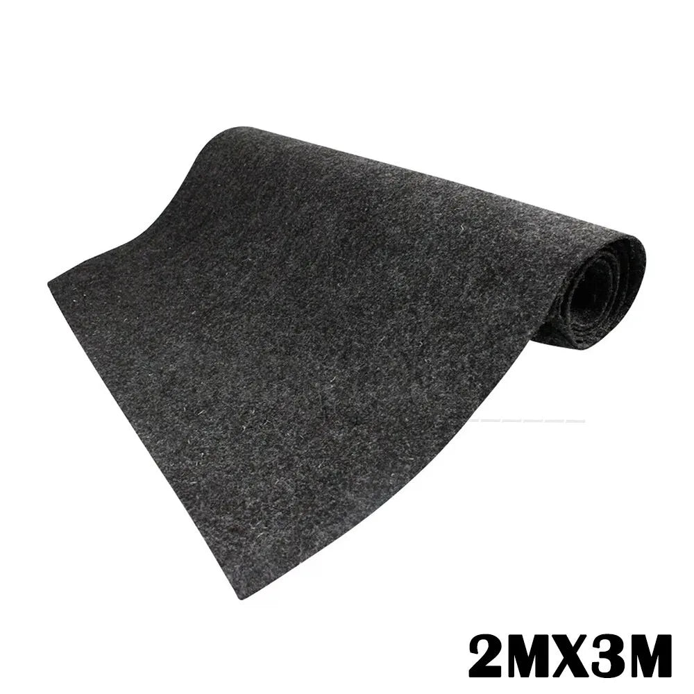 tapis sol gris foncé moderne adhésif peluche artificielle fibre synthétique 2m 3m