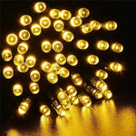 guirlande lumineuse solaire multicolore 100 leds ip65 moderne spikes