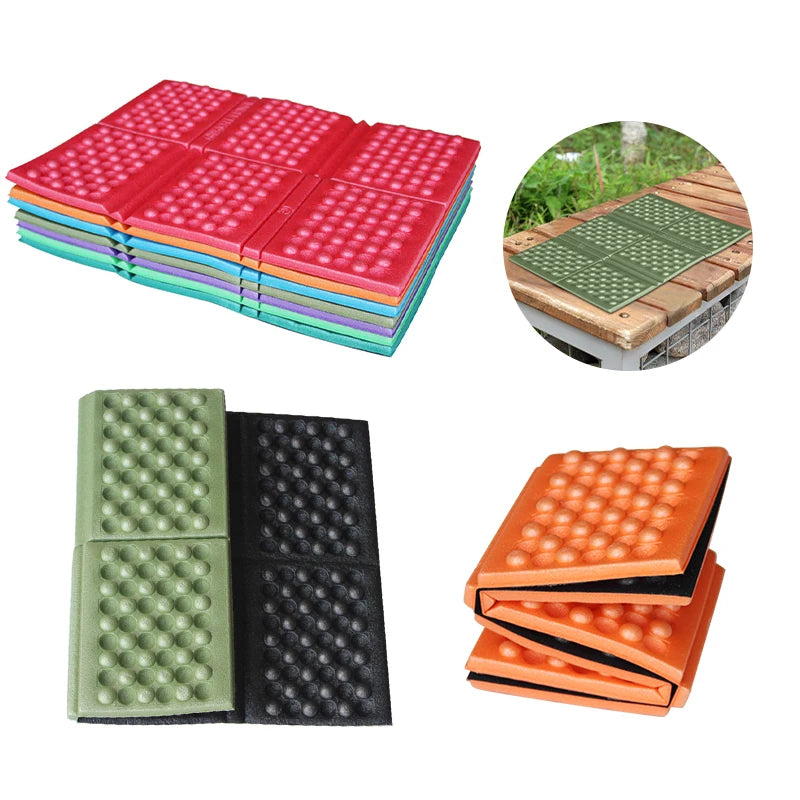 tapis sol pliable imperméable mousse pu pvc vert bleu violet orange rouge moderne camping