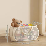 sac rangement bébé jouets boîte aérée crème moderne grande capacité