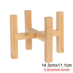 support plante bois moderne minimaliste 12.3cm 14.3cm 19.3cm 25.8cm