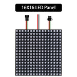 matrice led 8x8 16x16 8x32 multicolore ws2812 rgb flexible moderne grille points lumineux