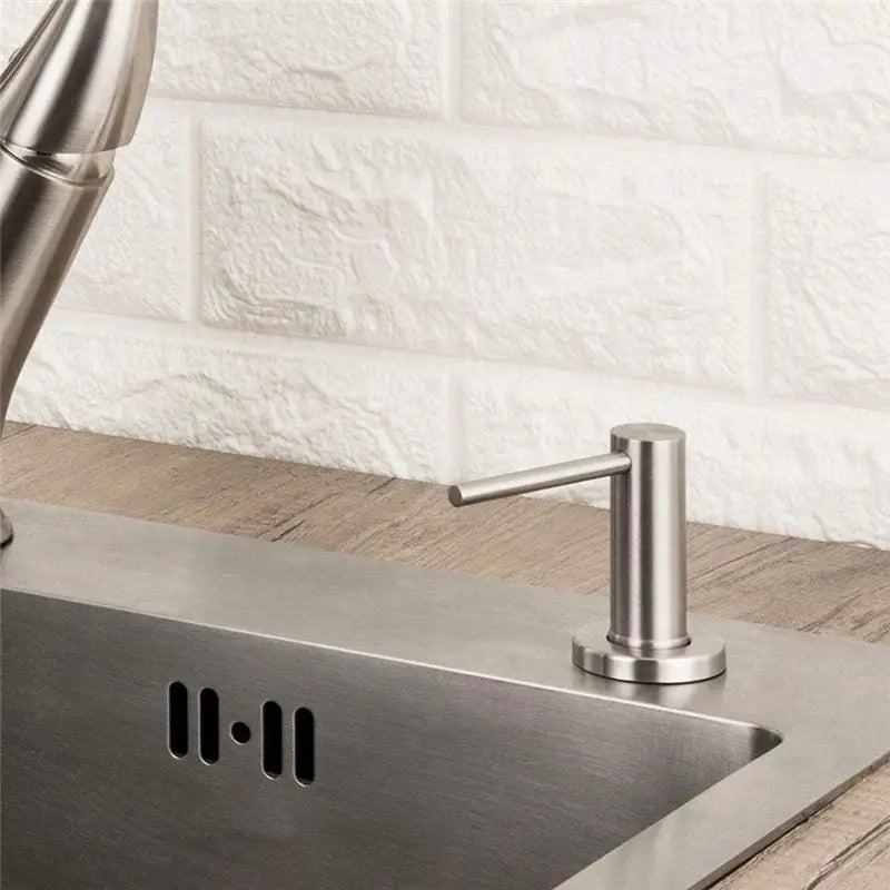 distributeur savon liquide or noir moderne vis fixations bouteille mousse