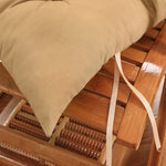 coussin chaise bascule mousse pe polyester moderne confortable patch travail uni doux opaque