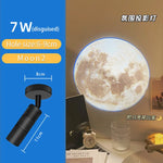lampe projection lune moderne éclairage blanc gris éclairage intérieur plafonnier led opacité chambre salon