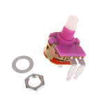 potentiomètre réglable violet blanc doré modernes utilitaires pièces variateur intensité variable interrupteur lampe