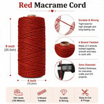corde macramé coton colorée blanc rose bleu rouge vert marron gris noir