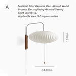 lampe murale moderne blanc rayures horizontales fixation câble interrupteur éclairage quotidien