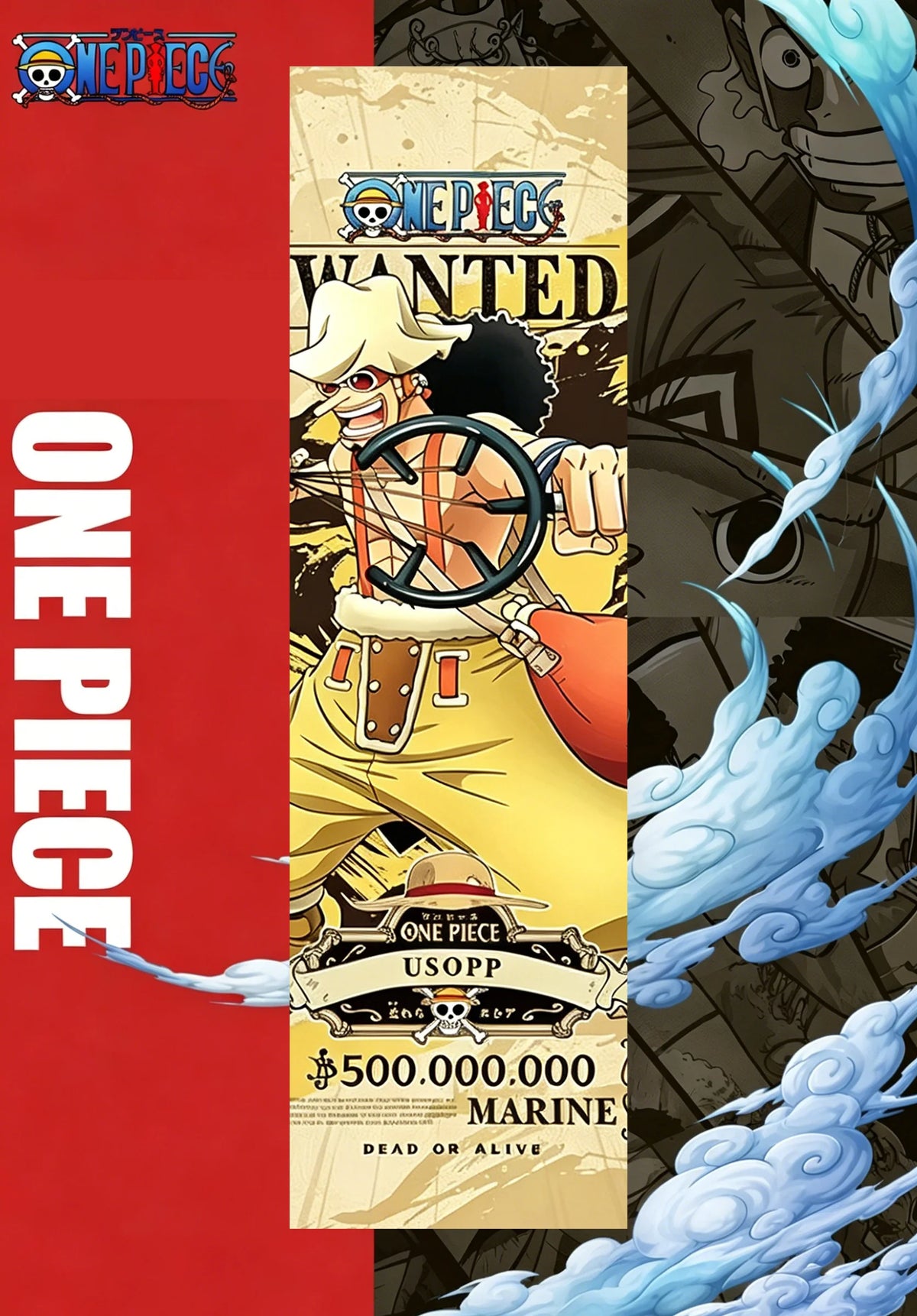 tapisserie murale longue one piece luffy affiche tissu anime chambre coucher décoration esthétique personnages