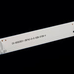 bande lumineuse led blanc moderne certification lignes noires parallèles